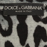 Dolce & Gabbana Twinset con stampa animalier