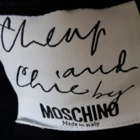 Moschino Cheap And Chic Jupe en velours avec appliques