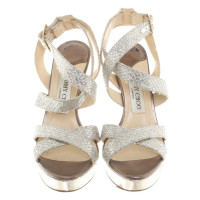 Jimmy Choo Sandales en argent