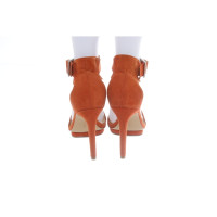 Calvin Klein Sandales en Daim en Orange