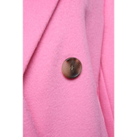Boss Orange Jacke/Mantel aus Wolle in Rosa / Pink