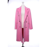 Boss Orange Jacke/Mantel aus Wolle in Rosa / Pink