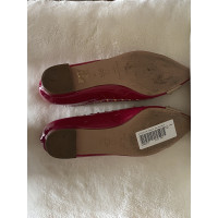 Pura Lopez Slippers/Ballerinas Patent leather in Fuchsia