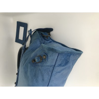 Balenciaga Shopper Leather in Blue
