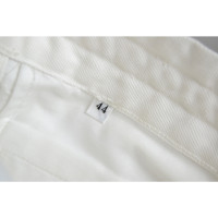 Yves Saint Laurent Jeans aus Baumwolle in Weiß