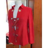 Moschino Cheap And Chic Strick aus Baumwolle in Rot
