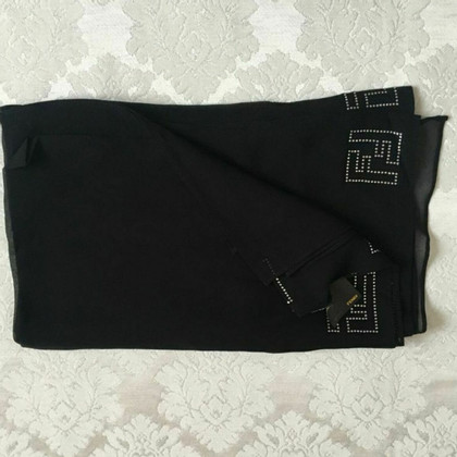 Fendi Schal/Tuch aus Seide in Schwarz