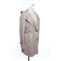 Comptoir Des Cotonniers Jacke/Mantel aus Baumwolle in Beige