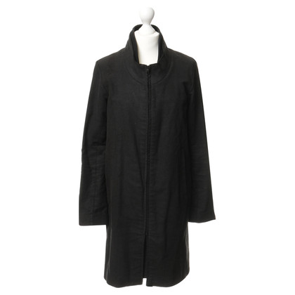 Helmut Lang Cappotto in cotone nero
