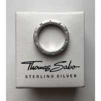Thomas Sabo Ring Zilver in Wit