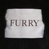 Furry Veste/Manteau en Coton en Vert