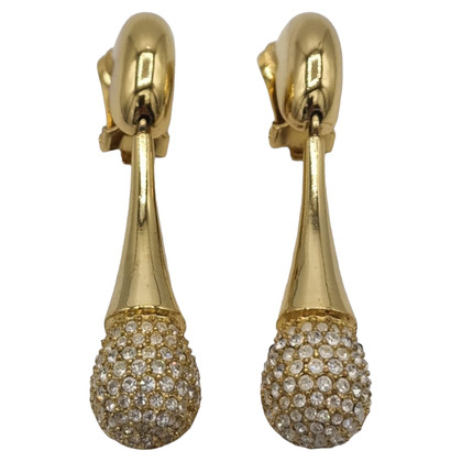 Dior Earring Steel in Gold