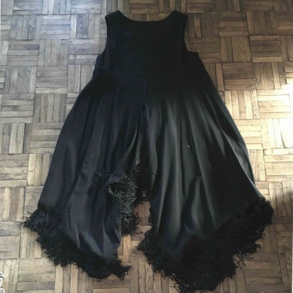 Moschino Kleid aus Wolle in Schwarz