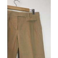 Blumarine Trousers Linen in Brown