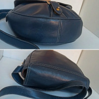 Emanuel Ungaro Shoulder bag Leather in Blue