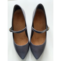 Chie Mihara Slippers/Ballerinas Leather in Blue