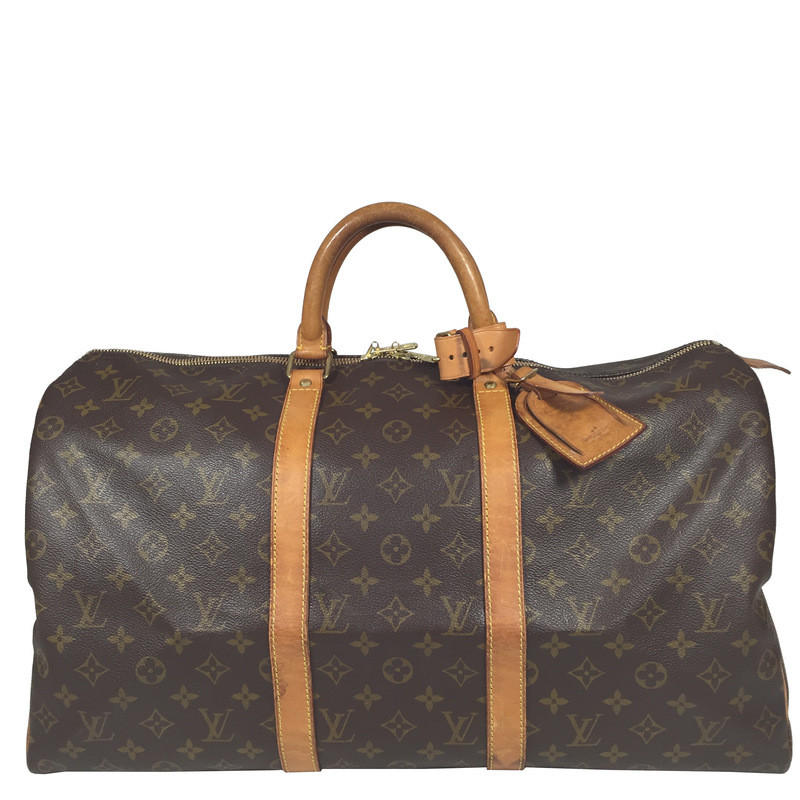 Louis Vuitton Keepall 50 in Brown