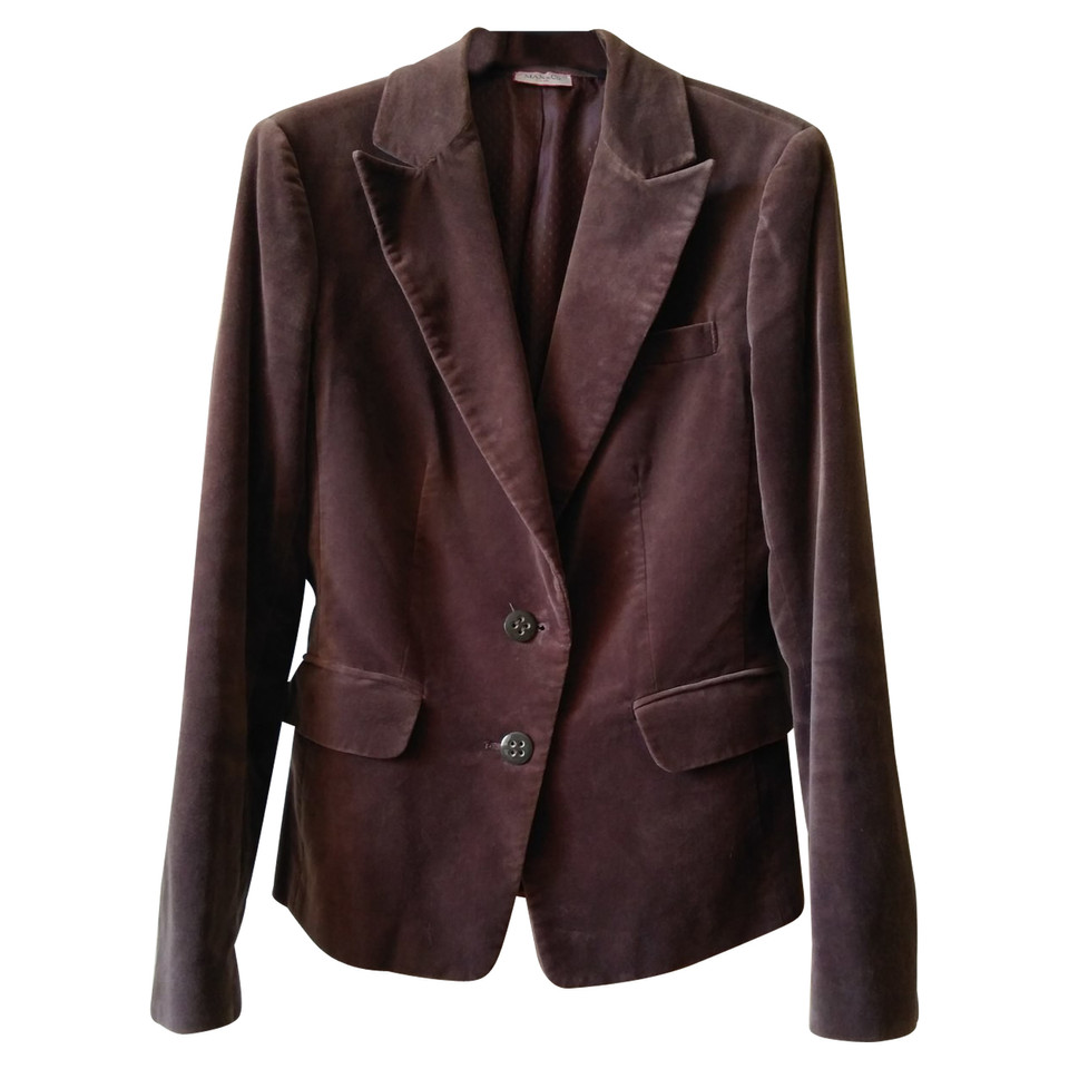 Max & Co Blazer Cotton in Brown