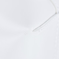 Jil Sander Umhängetasche aus Leder in Weiß