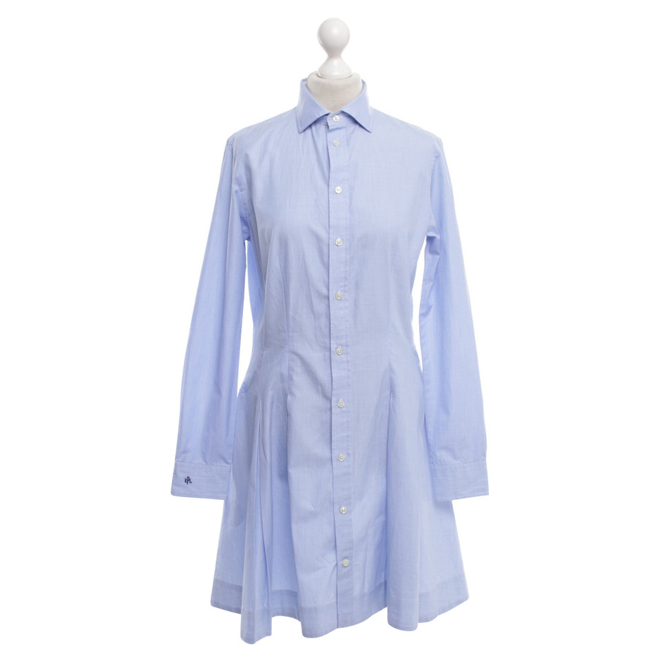 Polo Ralph Lauren Sporty blouse dress in light blue