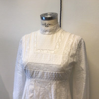 Christian Dior Vestito in Cotone in Bianco