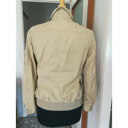 Moschino Cheap And Chic Jacket/Coat Cotton in Beige