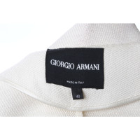 Armani Jacke/Mantel aus Seide in Creme