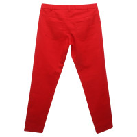 Moschino trousers in red