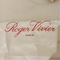 Roger Vivier Tote Bag aus Leder in Weiß
