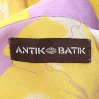 Antik Batik Tunique en soie avec motif