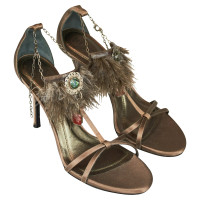 Rodo Sandals Canvas in Brown