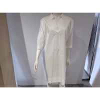 Cappellini Kleid aus Baumwolle in Weiß
