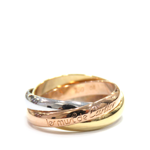 Cartier Trinity Ring schmal in Gold - Second Hand Cartier Trinity Ring  schmal in Gold buy used for 1354€ (6031626)