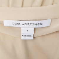 Diane Von Furstenberg Bluse in Beige