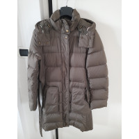 Burberry Jacket/Coat Canvas in Khaki