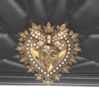 Dolce & Gabbana Devotion en Cuir en Noir