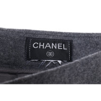 Chanel Paire de Pantalon en Gris