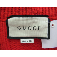 Gucci Strick aus Wolle in Rot
