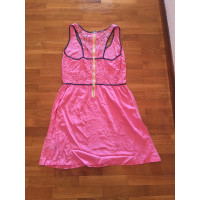 Tommy Hilfiger Kleid aus Viskose in Rosa / Pink