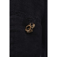Dolce & Gabbana Giacca/Cappotto in Cotone in Nero