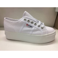 Superga Sneakers aus Baumwolle in Weiß