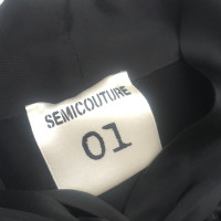 Semi Couture Top Silk in Black