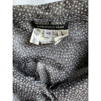 Giorgio Armani Top Silk in Grey