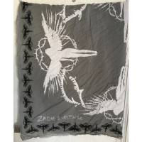 Zadig & Voltaire Schal/Tuch aus Baumwolle in Grau