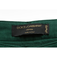 Dolce & Gabbana Jeans aus Baumwolle in Grün