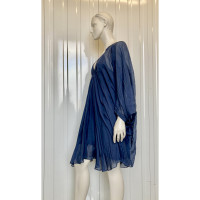Anni Carlsson Dress Silk in Blue