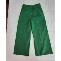 Rochas Paio di Pantaloni in Verde