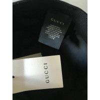 Gucci Chapeau/Casquette en Coton en Noir