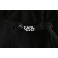 Karl Lagerfeld Top Viscose in Black