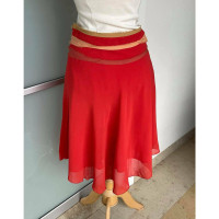 Essentiel Antwerp Skirt Silk in Red